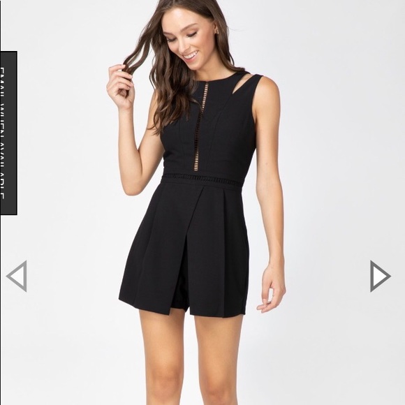adelyn rae black jumpsuit